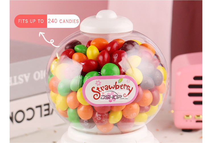 Mini Candy Machine Gumball Dispenser Toy for Kids Fun and Sweet Treats