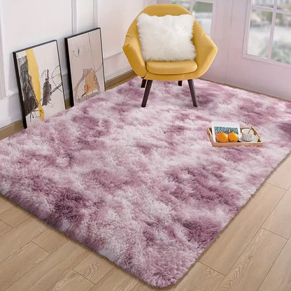 200 x 140 Comfortable Soft Shag Rug for Bedroom Living Room Purple Lilac