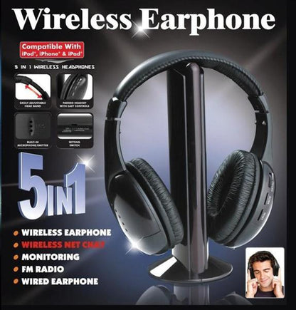 Premium Hi-Fi Wireless Headphones with Superior Sound Quality