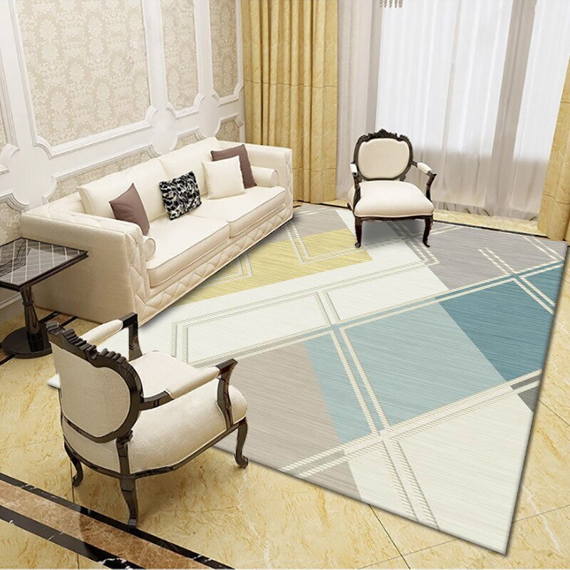 280 x 180 Large Luxury Plush Comfort Cotton Carpet Rug for Living Room Bedroom