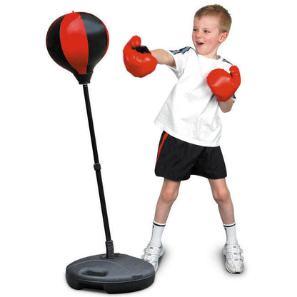 Kids Boxing Punching Bag Set with Gloves for Training and Fitness