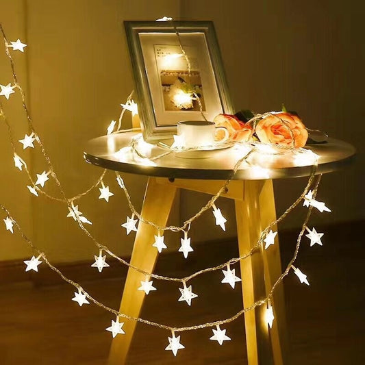 3m 20LED Star Lights String for Home Garden Decorations