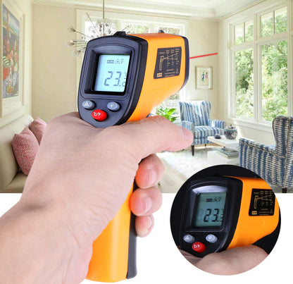 Infrared Non-contact Thermometer with Laser Precision Aim