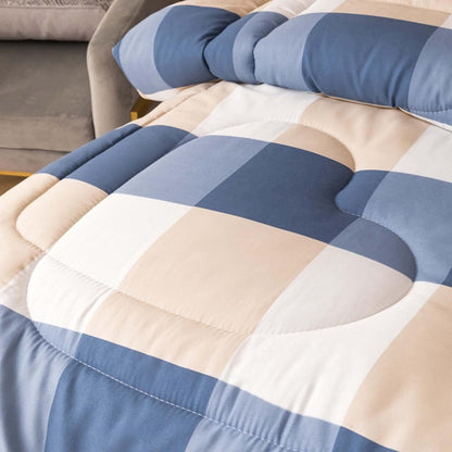 150cm x 200cm Soft Microfiber Quilt Blanket Stripes