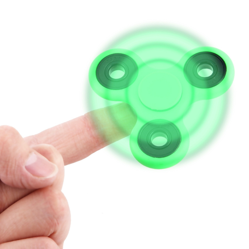 Fun Fidget Spinner Toy Green