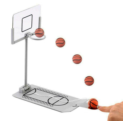 Mini Tabletop Basketball Game Set for Kids and Adults