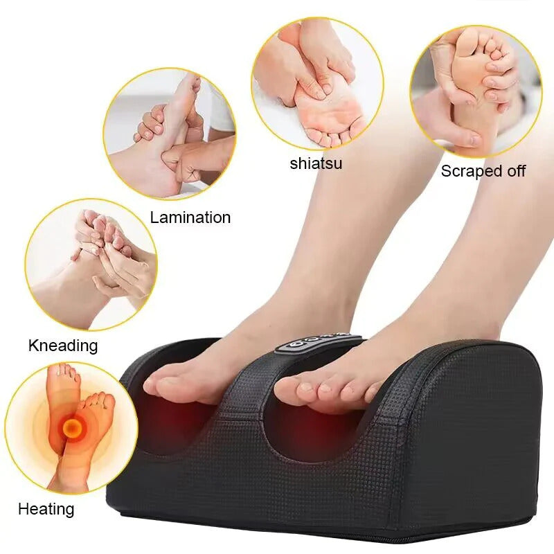 Advanced Relaxation Electric Heated Foot Massager