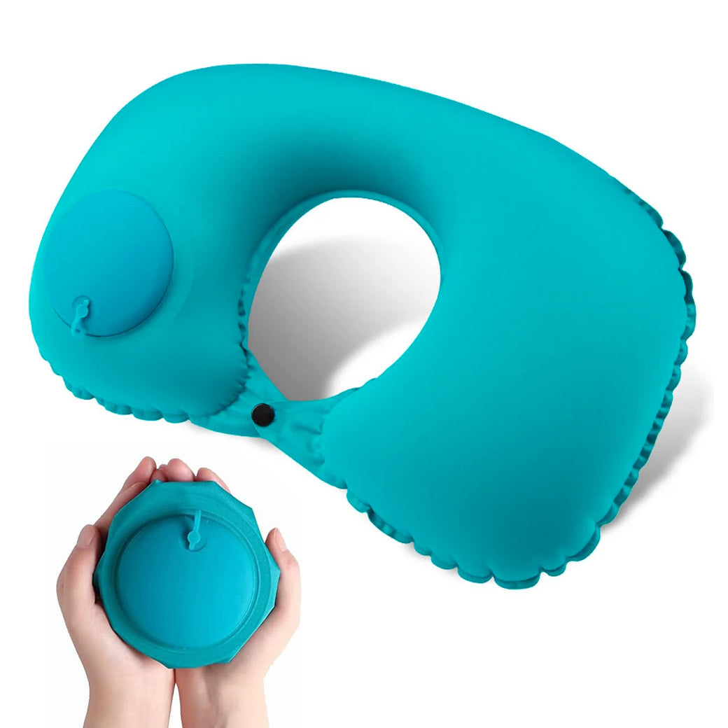 Ultimate Inflatable U-Shape Travel Neck Pillow for Maximum Comfort