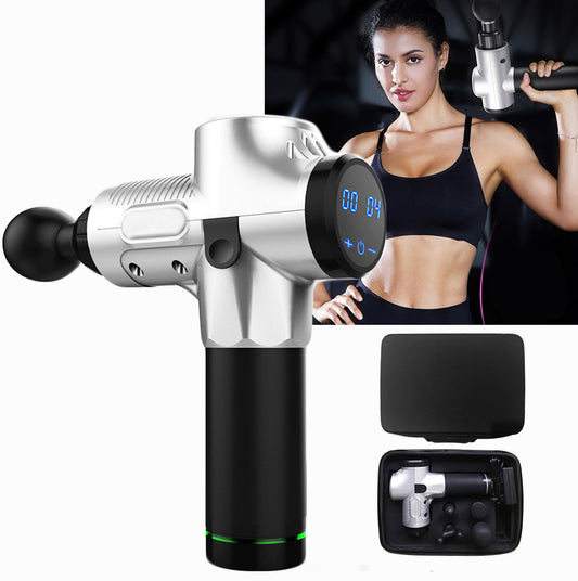 Deep Tissue Percussive Massage Gun for Muscle Recovery and Pain Relief