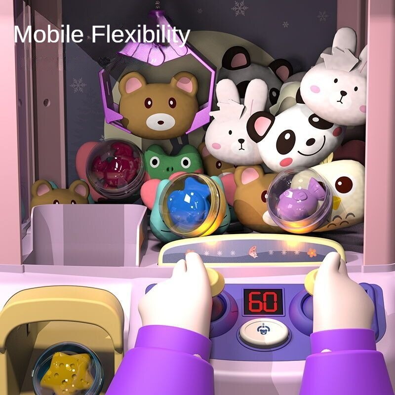 Interactive Arcade Claw Machine Toy for Kids and Adults