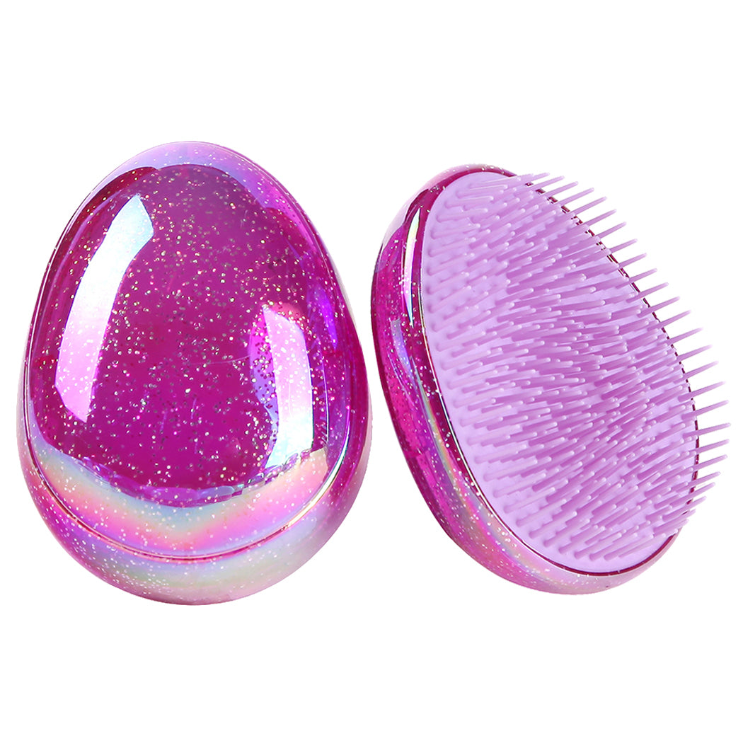 Best Hair Detangle Brush for Smooth and Shiny Hair Metallic Purple