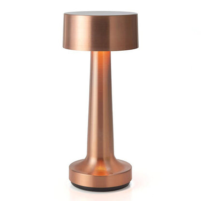 Cordless Touch Sensor LED Table Lamp Rose Gold