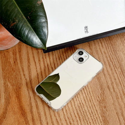 Clear Mirror Case for iPhone 14 Plus Protective and Stylish