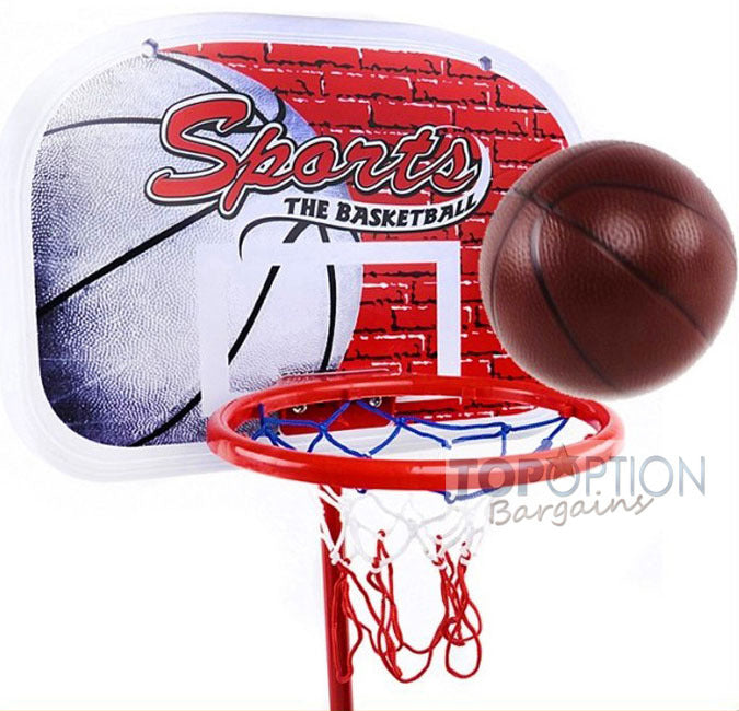 Adjustable Junior Basketball Hoop Set for Kids 1.6m