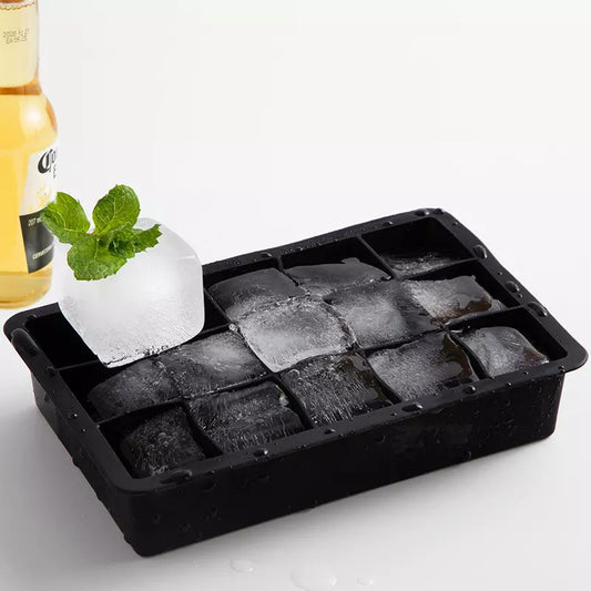 15 Grid Cube Silicone Ice Tray for Perfect Ice Cubes