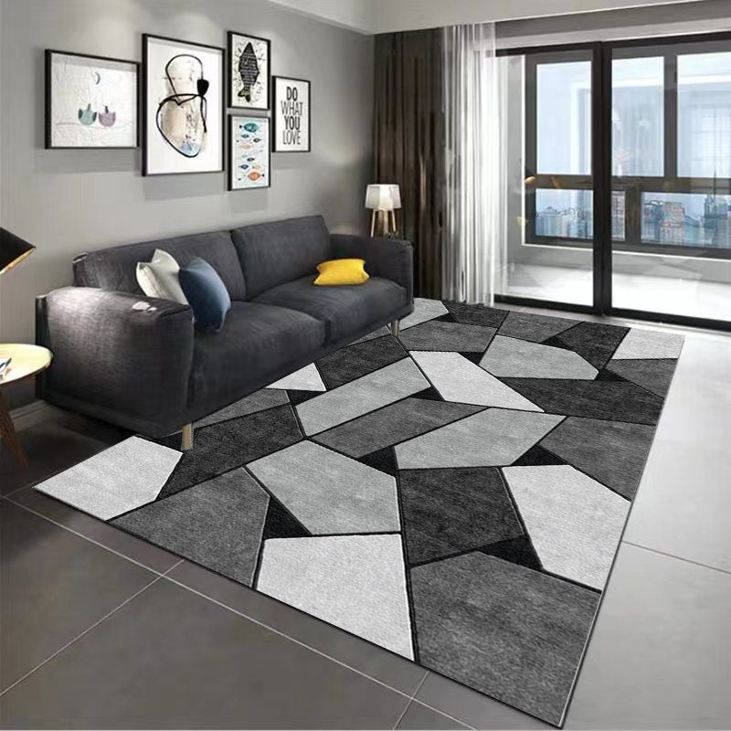 Large 230 x 160 Luxury Plush Comfort Rock Rug Carpet Mat