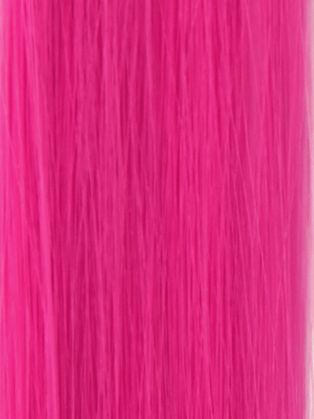 Vibrant Clip In Hair Extension Highlight Fuchsia Pink