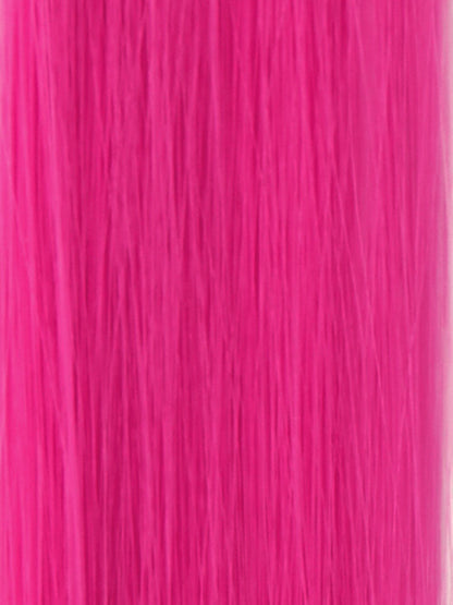 Vibrant Clip In Hair Extension Highlight Fuchsia Pink