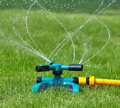 360-Degree Auto Rotating Garden Sprinkler 30-Feet Watering Tool for Lawns and Gardens