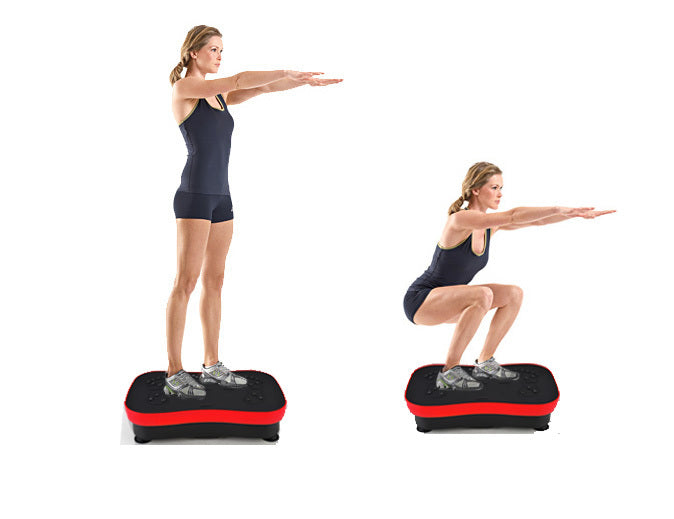 Whole Body Vibration Plate Fitness Machine Red