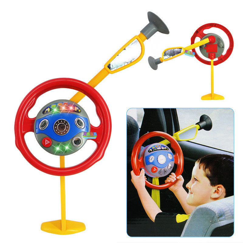 Interactive Musical Steering Wheel Toy for Kids