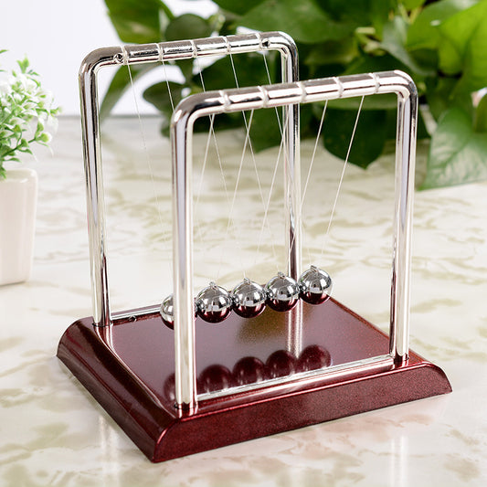 Large Newton's Cradle Pendulum Balls Perpetual Motion Desk Toy