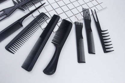 Professional Hair Styling Comb Set for All Hair Types