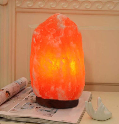 Natural Himalayan Salt Lamp Crystal Rock Night Light for Relaxation and Wellness - (1-2kg)