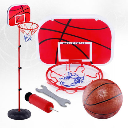 Adjustable Junior Basketball Hoop Set for Kids and Teens