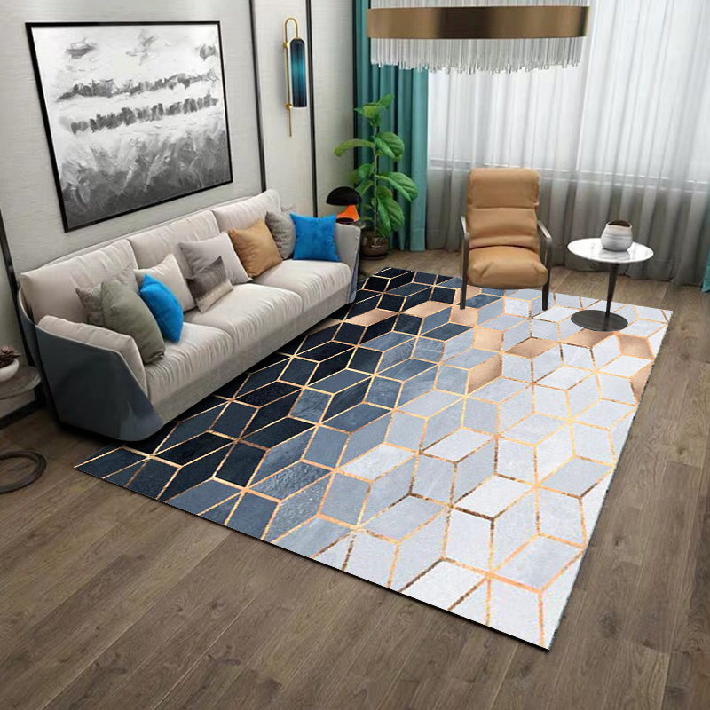 230 x 160 Large Modern Designer Rug Easy-Clean Comfort Carpet Mat