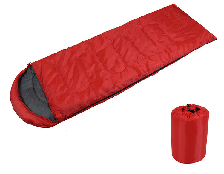 Camping Sleeping Bag for Outdoor Adventures Red