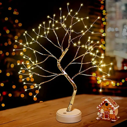 108 LED Firefly Fairy Light Spirit Tree Lamp Home Decor