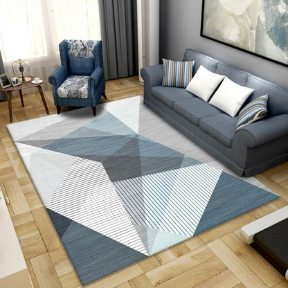 160 x 120 Modern Rug Stylish Design Easy-Clean Comfort Carpet Mat