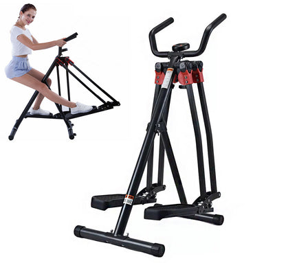 Full Body Air Walker Cross Trainer Stepper Nordic Exercise Machine