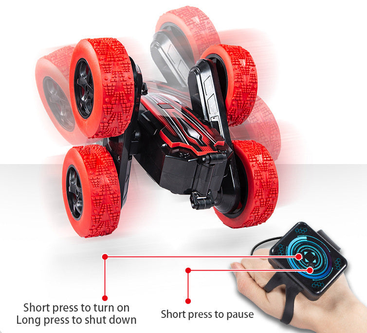 Ultimate Gesture Control Stunt Car for Kids and Adults Red