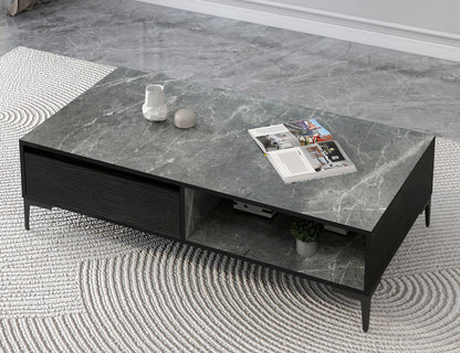 Miro Large Modern Coffee Table with Hidden Storage