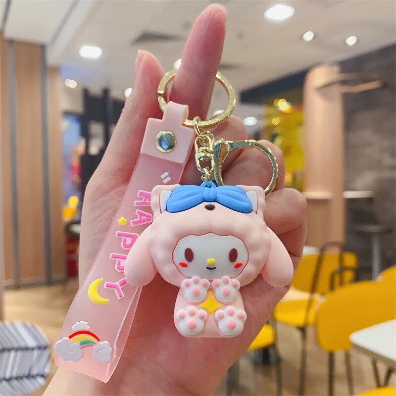 Adorable Melody Doll Keychain Pendant Toy for Bags and Backpacks