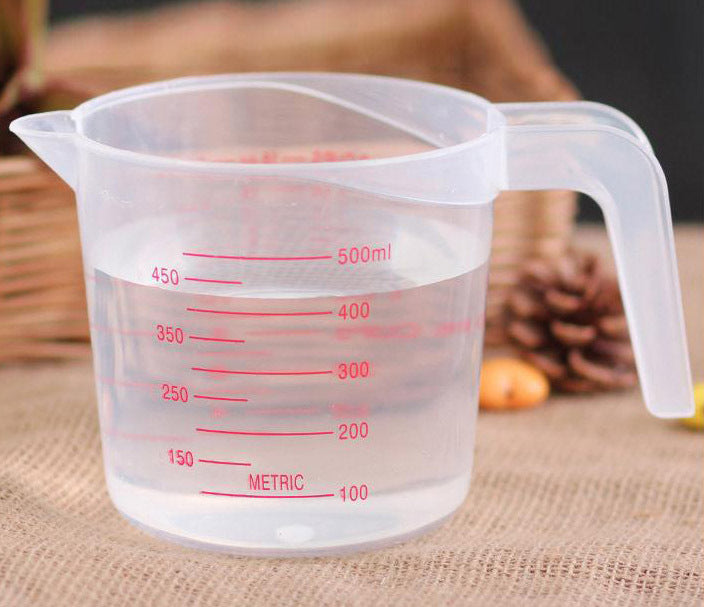 Pack of 3 Clear Measuring Cup for Accurate Kitchen Measurements (250mL, 500mL, 1000mL)