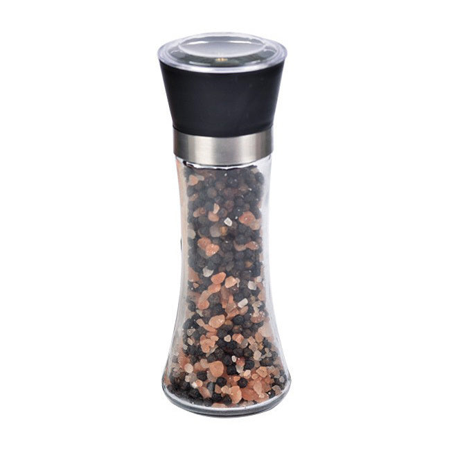 Premium Glass Salt and Pepper Grinder Mill for Fresh Spices