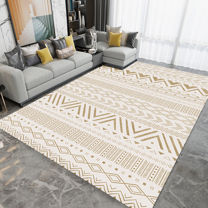 230 x 160 Large Luxury Plush Comfort Cotton Carpet Rug for Living Room