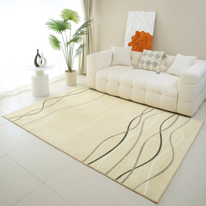 XL Extra Large 300 x 200 Luxury Plush Comfort Ripple Carpet Rug