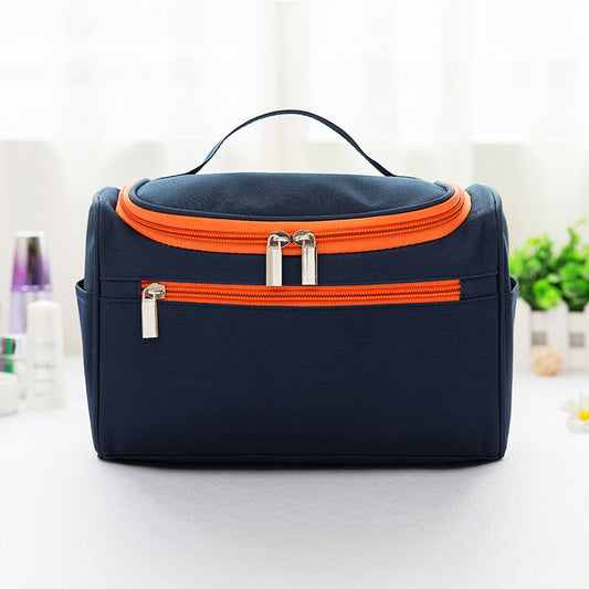 Travel Essential Hanging Toiletry Bag for Organized Storage Navy