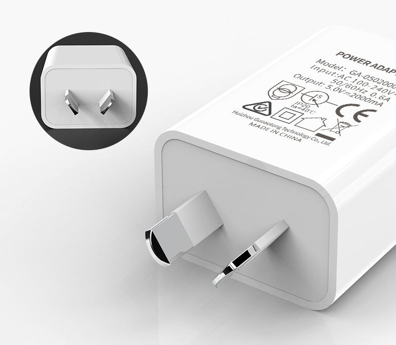 Fast Charging USB Power Adapter AU Wall Charger White