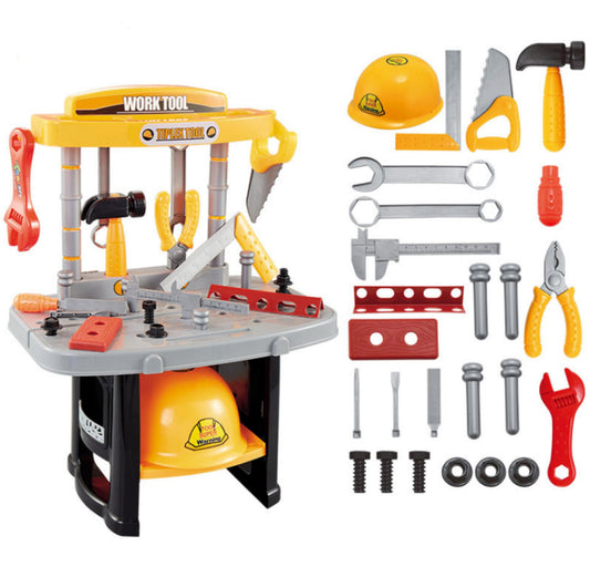 Kids Tool Bench Workshop Playset for Creative Building Fun