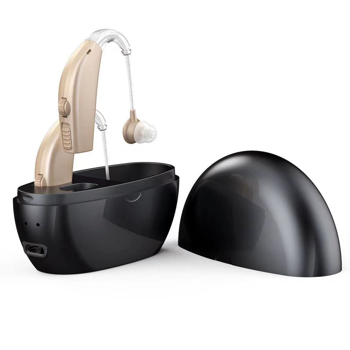 Rechargeable Wireless Hearing Aid Sound Amplifier for Clear Hearing