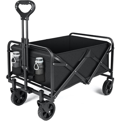 Heavy Duty Outdoor Folding Beach Cart Utility Garden Camping Wagon