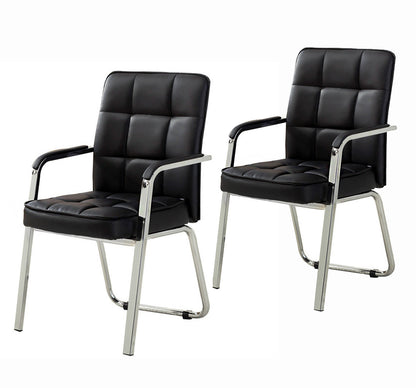 Set of 2 Stylish Ergonomic Office Visitor Conference Chair