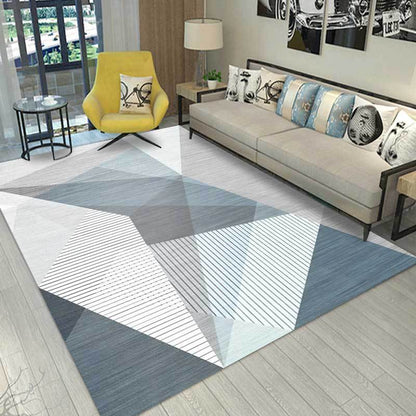 160 x 120 Modern Rug Stylish Design Easy-Clean Comfort Carpet Mat