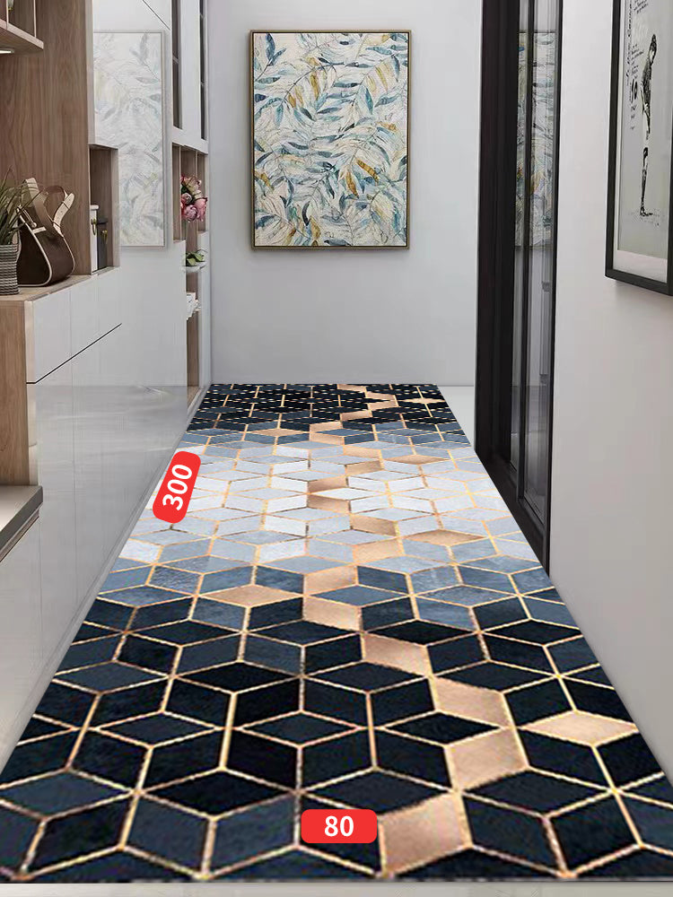 80 x 300 Elegant Non-Slip Hallway Runner Rug for Modern Homes