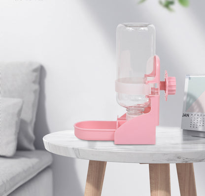 Automatic Pet Water Dispenser Station for Cats and Dogs Pink